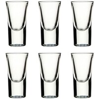 Picture of FUFU Shot Glass with Heavy Base, Clear, Set of 6