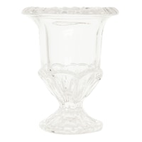 Picture of Le Bonheur Glass Shape Crystal Vase, 14cm, Clear