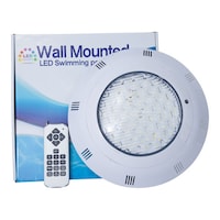 Picture of Wall Mounted Led Swimming Pool Light With Remote, Aspl18W-Rgb, Multicolour