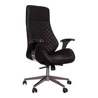 Picture of Huimei High Back Office Chair, Black, YS-1107-A