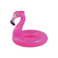 Picture of Inflatable Flamingo Mounts Giant Pool Float Swimming Ring Ride, 120cm
