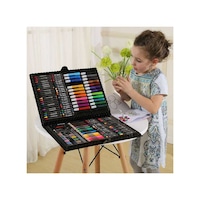 Picture of Watercolor Drawing Painting Tools Gift Box, Multicolor - Set Of 168 PCS