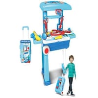 Picture of Kids Medical Suitcase Set Role Play Doctor Pretend Toy Play House Toys