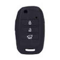 Picture of Silicone 3 Button Car Key Cover for Kia, Black
