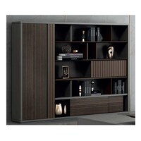 Picture of Huimei 8-12-C Office Cabinet, Brown Color