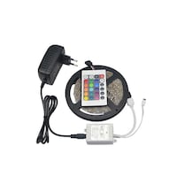 Picture of Rgb 300 LEDs Waterproof Strip Light with RGB Remote Control, Multicolour, 5mtr