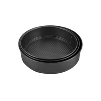 Picture of Royalford 3-Piece Baking Tray Set, Black, Set of 3