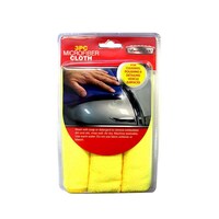 Picture of Smart Car Microfiber Cloth, Yellow, Pack of 3pcs