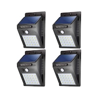 Picture of Beauenty 20 LED Solar PIR Motion Sensor Wall Lamp, Pack of 4pcs