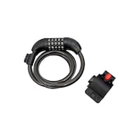 Picture of Upten 5-Digit Code Combination Bike Lock Cable, 1.2m