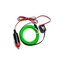 Picture of Ywxlight LED Car Decorative Thread Sticker Wire Rope Tube, 5m, Green