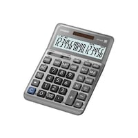 Picture of Casio 16-Digit Office Calculator, DM-1600F-W-DP, Grey