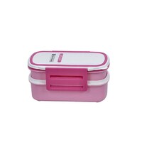 Picture of Royalford 2-Layer Lunch Box, 2L , Blue/White