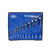 Picture of Ford Ring Spanner Set, Set of 12pcs, Blue/Silver