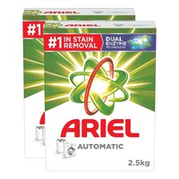 Picture of Ariel Automatic Laundry Detergent Powder, 2.5 Kg, Pack of 2 Pcs
