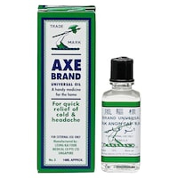 Picture of Axe Cold and Headache Oil, Green & White, 14ml