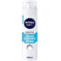 Picture of Nivea Men Sensitive Cooling Shaving Foam With Chamomile & Seaweed, 200 ml