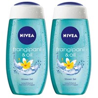 Picture of Nivea Frangipani Hydrating Shower Gel, 500 ml, Pack of 2 Pcs