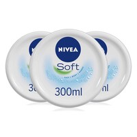 Picture of Nivea Soft Moisturising Cream, 300 ml, Pack of 3 Pcs