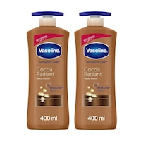 Picture of Vaseline Cocoa Radiant Body Lotion, 400 ml, Pack of 2 Pcs