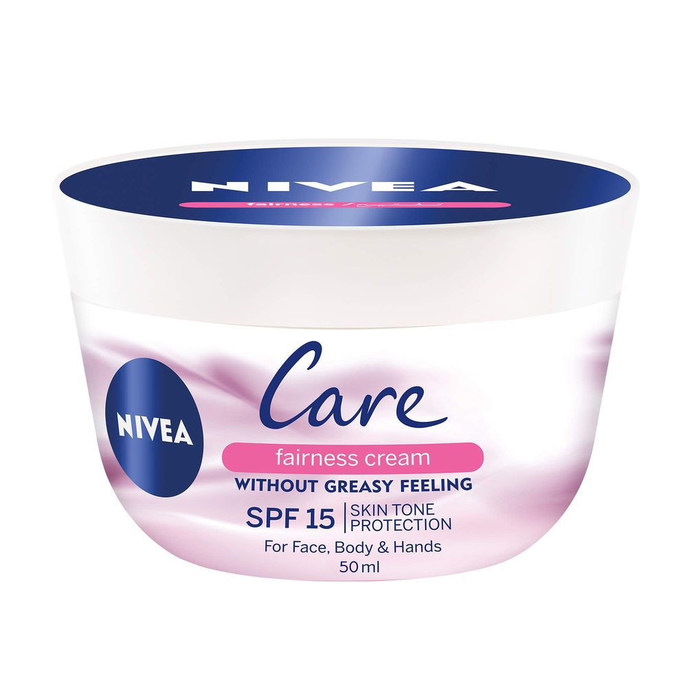 Nivea Care Fairness Cream, Spf 15, 50 ml | Dragon Mart UAE