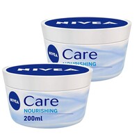Picture of Nivea Care Intensive Nourishing Cream, 200 ml, Pack of 2 Pcs