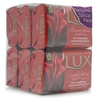 Picture of Lux Secret Bliss Soap Bar, 170gm, Pack of 6Pcs