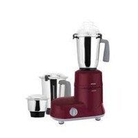 Picture of Havells Mixer Grinder with 3 Stainless Steel Jars, Red, 750W
