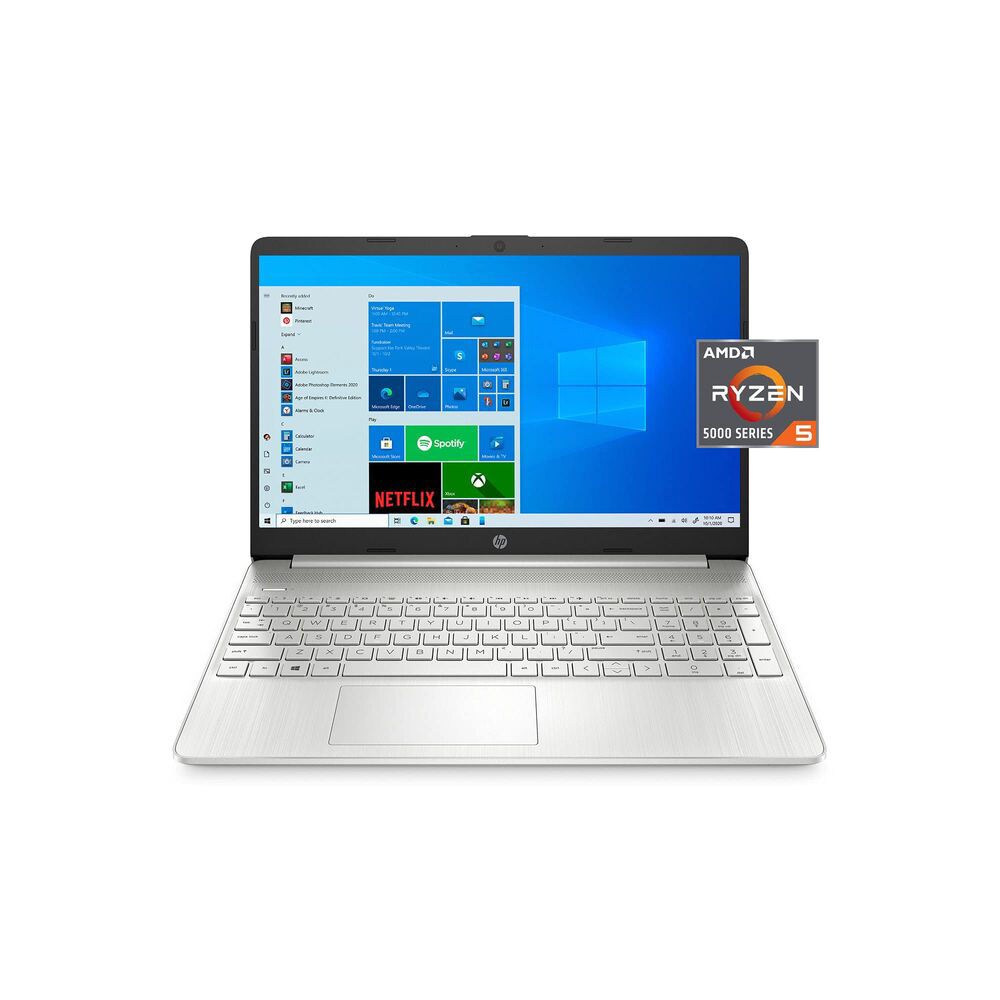 Shop Hp Hp 156 Fhd Ryzen 5 5500 8gb Ram 256gb Ssd Silver Win 10 Home 15 Ef2127 Dragon 8224