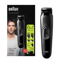 Picture of Braun Multi Grooming 6-in-1 Trimmer Kit, Mgk3220, Black