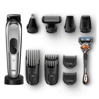 Picture of Braun 10 in 1 Beard Trimmer Set, MGK7920TS, Black/Silver