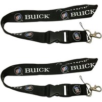 Picture of Uyard Key Lanyard with Webbing Strap & Quick Release Buckle, Black, 2Pieces