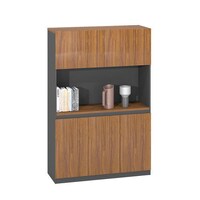 Picture of Neo Front Wooden MDF Style Office High Cabinet, 120 x 180 x 45cm