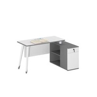 Picture of Neo Front Office Workstation Desk with Side Drawer, 140 x 75 x 60 cm