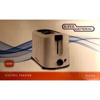 Picture of Super General 2 Slice Bread Toaster, SGT820D, White