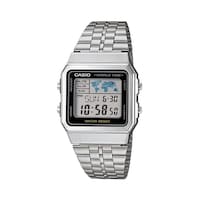 Picture of Casio Men's Digital Electronic Watch, Silver, 39mm, A500Wa-7Df