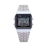 Picture of Casio Men'S Stainless Steel Digital Wrist Watch, Silver, 34Mm, A500Wa-1Df