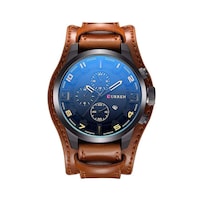 Picture of Curren Men'S Stylish Sports Analog Watch, Brown, 8225