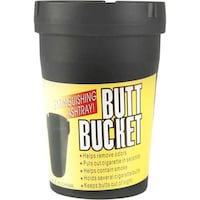 Picture of Butt Bucket Cigarette Ashtray, Black