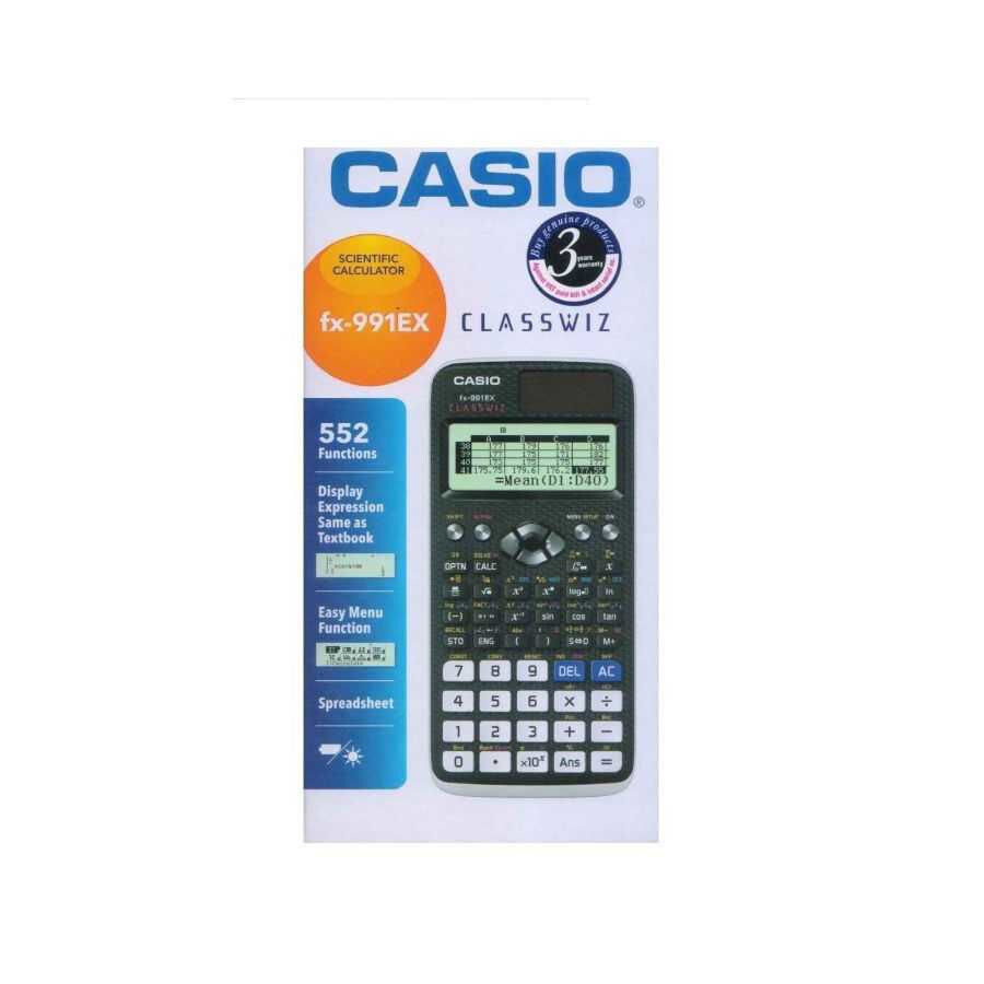 Shop Casio Classwiz New Classroom Scientific Calculator Black | Dragon ...