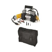 Picture of High Speed Double Cylinder Tyre Inflator Air Compressor Pump With Case