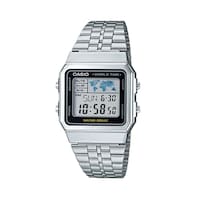 Picture of Casio A500Wa-1Df Stainless Steel Digital Wrist Watch, Silver, 33Mm