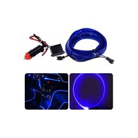 Picture of Car Interior Decor Strip El Wire Cable With Power Inverter Set