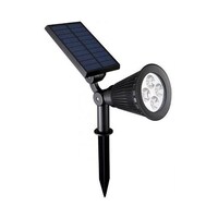 Picture of Solar Power Outdoor Path Light, Black, 4 X 6 Cm