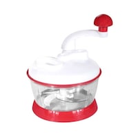 Picture of Delcasa Jumbo Vegetable Chopper, Clear & Red & White, 750Ml