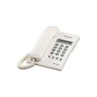 Picture of Panasonic Analog Proprietary Telephone, White, KX-T7703