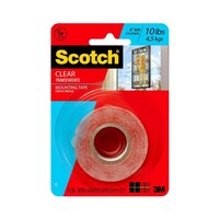 Picture of 3M Scotch Mounting Tape, 1 X 60 Inch, Clear