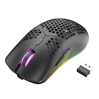 Picture of Xinmeng Honeycomb Design Wireless Gaming Mouse, Black