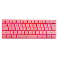 Picture of Yongluo V700 Wired Gaming Keyboard, Pink
