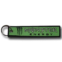 Picture of Keychain Monster Energy Cloth Embroidered on Both Sides